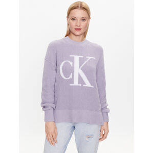 Calvin Klein dámský fialový svetr - S (PC1)